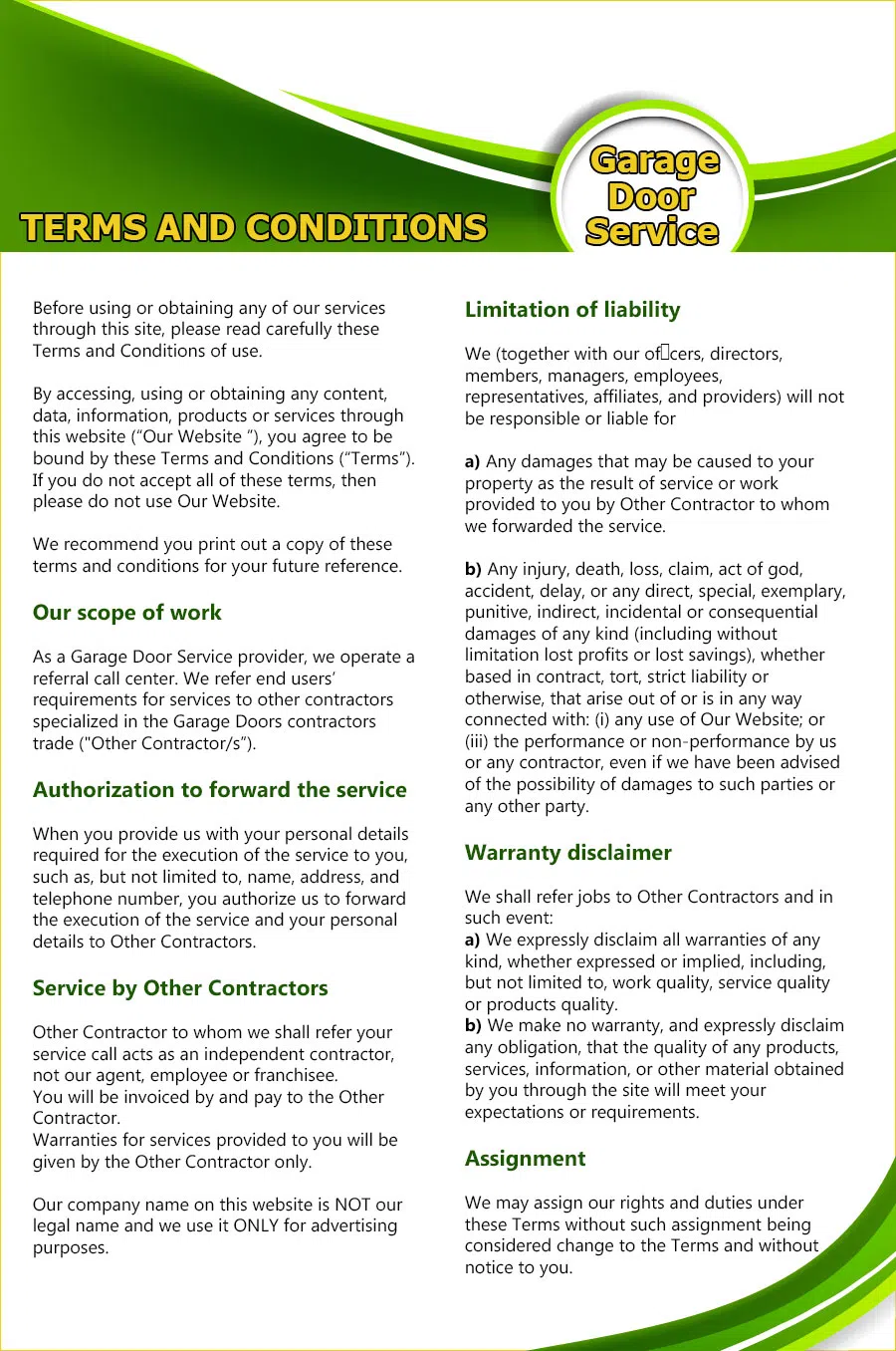 Chicago Master Garage Door Service Chicago, IL 773-313-3101